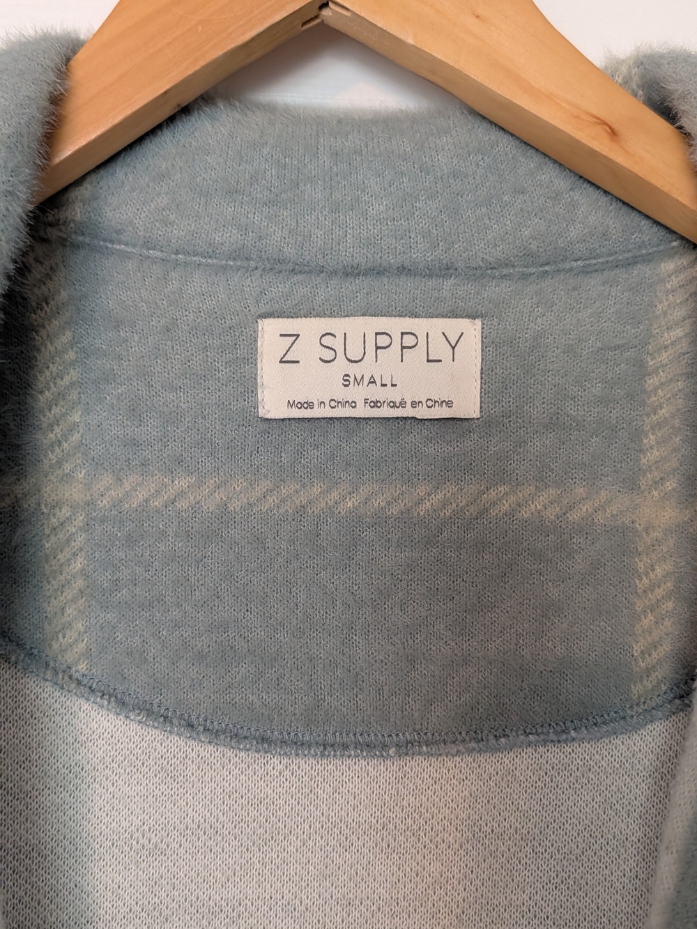 Z Supply Light Blue Tucker Jacket - Picture 3 of 5